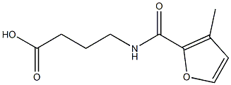 4-[(3-methyl-2-furoyl)amino]butanoic acid Structure