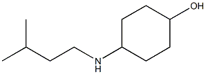 4-[(3-methylbutyl)amino]cyclohexan-1-ol Structure