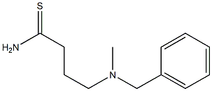 4-[benzyl(methyl)amino]butanethioamide 구조식 이미지