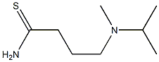 4-[isopropyl(methyl)amino]butanethioamide 구조식 이미지