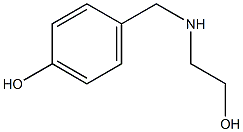 4-{[(2-hydroxyethyl)amino]methyl}phenol 구조식 이미지