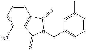 4-amino-2-[(3-methylphenyl)methyl]-2,3-dihydro-1H-isoindole-1,3-dione Structure