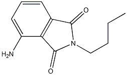 4-amino-2-butyl-2,3-dihydro-1H-isoindole-1,3-dione Structure