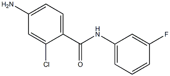 4-amino-2-chloro-N-(3-fluorophenyl)benzamide 구조식 이미지