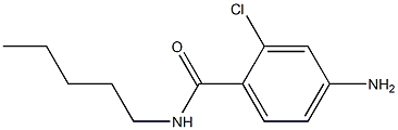 4-amino-2-chloro-N-pentylbenzamide 구조식 이미지