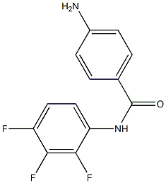 4-amino-N-(2,3,4-trifluorophenyl)benzamide Structure