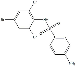 4-amino-N-(2,4,6-tribromophenyl)benzene-1-sulfonamide 구조식 이미지