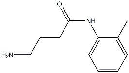 4-amino-N-(2-methylphenyl)butanamide 구조식 이미지