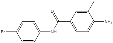 4-amino-N-(4-bromophenyl)-3-methylbenzamide Structure