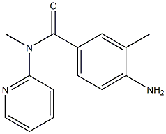4-amino-N,3-dimethyl-N-(pyridin-2-yl)benzamide 구조식 이미지