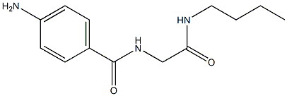 4-amino-N-[2-(butylamino)-2-oxoethyl]benzamide Structure