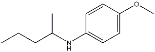 4-methoxy-N-(pentan-2-yl)aniline Structure