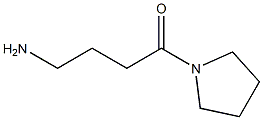 4-oxo-4-pyrrolidin-1-ylbutan-1-amine 구조식 이미지