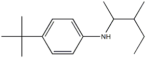 4-tert-butyl-N-(3-methylpentan-2-yl)aniline 구조식 이미지