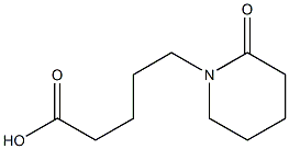 5-(2-oxopiperidin-1-yl)pentanoic acid 구조식 이미지