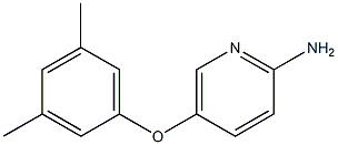 5-(3,5-dimethylphenoxy)pyridin-2-amine Structure