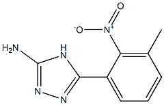 5-(3-methyl-2-nitrophenyl)-4H-1,2,4-triazol-3-amine Structure