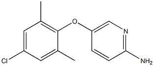 5-(4-chloro-2,6-dimethylphenoxy)pyridin-2-amine 구조식 이미지