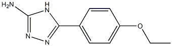 5-(4-ethoxyphenyl)-4H-1,2,4-triazol-3-amine 구조식 이미지