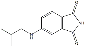 5-[(2-methylpropyl)amino]-2,3-dihydro-1H-isoindole-1,3-dione Structure