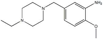 5-[(4-ethylpiperazin-1-yl)methyl]-2-methoxyaniline Structure