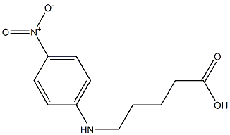 5-[(4-nitrophenyl)amino]pentanoic acid Structure