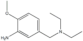 5-[(diethylamino)methyl]-2-methoxyaniline Structure