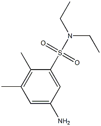 5-amino-N,N-diethyl-2,3-dimethylbenzene-1-sulfonamide 구조식 이미지