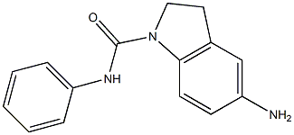 5-amino-N-phenyl-2,3-dihydro-1H-indole-1-carboxamide 구조식 이미지