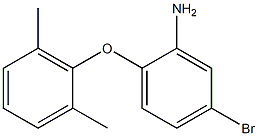 5-bromo-2-(2,6-dimethylphenoxy)aniline Structure