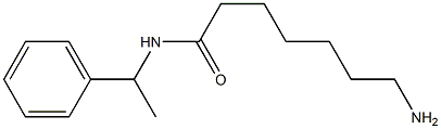 7-amino-N-(1-phenylethyl)heptanamide 구조식 이미지