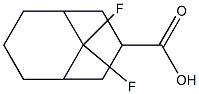 9,9-difluorobicyclo[3.3.1]nonane-3-carboxylic acid 구조식 이미지