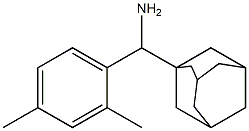 adamantan-1-yl(2,4-dimethylphenyl)methanamine 구조식 이미지