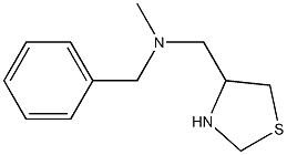 benzyl(methyl)(1,3-thiazolidin-4-ylmethyl)amine 구조식 이미지