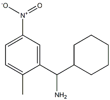 cyclohexyl(2-methyl-5-nitrophenyl)methanamine 구조식 이미지