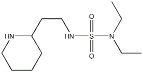 diethyl({[2-(piperidin-2-yl)ethyl]sulfamoyl})amine Structure