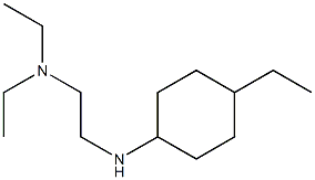 diethyl({2-[(4-ethylcyclohexyl)amino]ethyl})amine 구조식 이미지