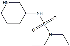 diethyl(piperidin-3-ylsulfamoyl)amine 구조식 이미지