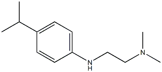 dimethyl(2-{[4-(propan-2-yl)phenyl]amino}ethyl)amine 구조식 이미지