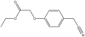 ethyl [4-(cyanomethyl)phenoxy]acetate 구조식 이미지