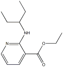 ethyl 2-(pentan-3-ylamino)pyridine-3-carboxylate Structure