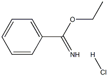 ethyl benzenecarboximidate hydrochloride 구조식 이미지