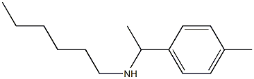 hexyl[1-(4-methylphenyl)ethyl]amine 구조식 이미지