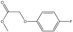 methyl 2-(4-fluorophenoxy)acetate 구조식 이미지
