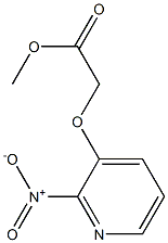 methyl 2-[(2-nitropyridin-3-yl)oxy]acetate Structure