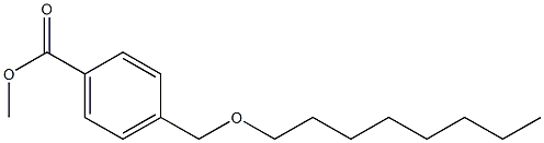 methyl 4-[(octyloxy)methyl]benzoate 구조식 이미지