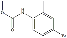 methyl N-(4-bromo-2-methylphenyl)carbamate 구조식 이미지