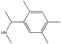 methyl[1-(2,4,5-trimethylphenyl)ethyl]amine Structure