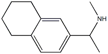 methyl[1-(5,6,7,8-tetrahydronaphthalen-2-yl)ethyl]amine 구조식 이미지