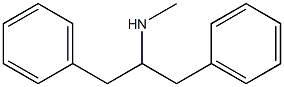 N-(1-benzyl-2-phenylethyl)-N-methylamine 구조식 이미지